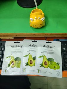 Masking Fecial Sheet Mask Pack Of 3