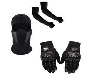 riding Gloves With Mask & Accessories