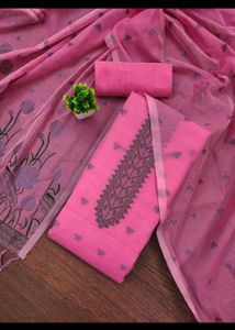 Peach Dress Material