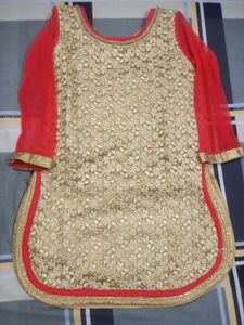 Party Wear Afgani Suit With Dupatta