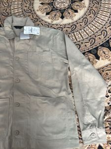 Beige Casual Jacket