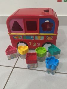 Shape Sorting Bus Toy