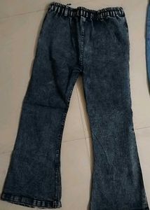 Flared Denim Jeans