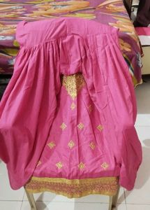 Pink Embroidered Salwar Suit