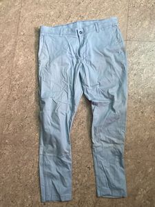 Men's Blue Casual Pants