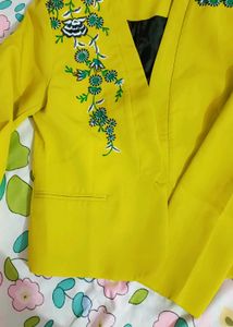 Pannkh Blazer Lime Green