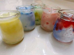 Unique Candle in Jar