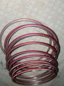 Red Bangle Set