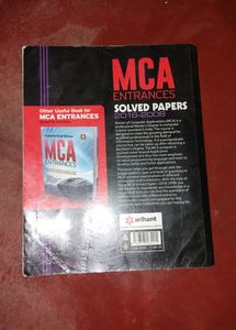MCA entrance Preparation Book