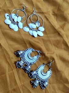 Seashell Statement Earrings