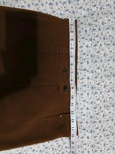 A Brown Straight Jeans