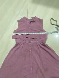 💜 Elegant Yet Edgy – Belted Button-Down Dress💜