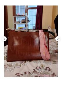 Croco Pattern Women Office &amp; College Bag
