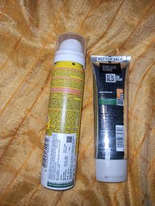 Garnier Sunscreen &amp; Cleanser