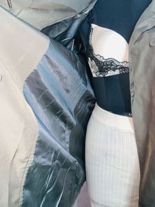 Olive Green Trench Coat