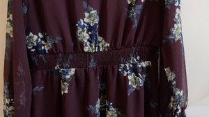 Women Floral Dress (XL)
