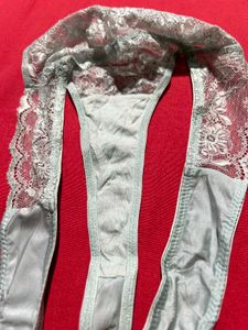 Lace Thong Panty (Light Blue)