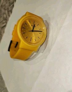 Yellow and orange Fashion Watch in combo