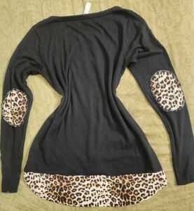 🖤 Leopard Trim &amp; Patches Tunic 🖤