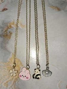 1 earring and 4 cute pendents