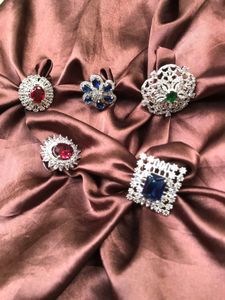 Pink AD Cocktail Ring