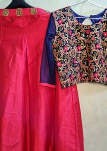 Lehenga choli set with duppata