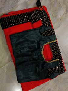 Beutiful Red Colour Attractive Saree
