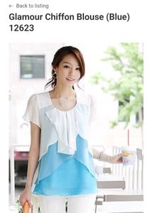 Chinese Chiffon Top