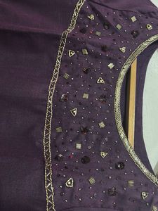 Purple Kurti