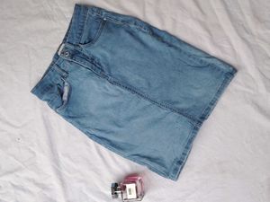 ONLY Denim Mini Skirt