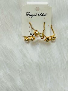 Pinteresty golden Aesthetic Light  Heart Earing