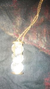 Triple Diamond Necklace