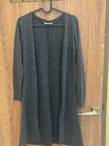 Gray Open Front shrug