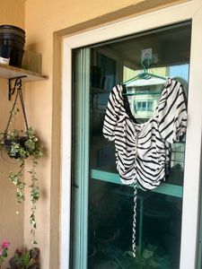 Zebra Print Top