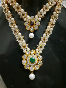2 Layered Small Necklace Set