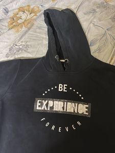 Classic Black Hoodie | Medium Size | Unbranded
