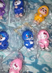 Cute Kawaii Keychains Cartoon Character Figures ❤️