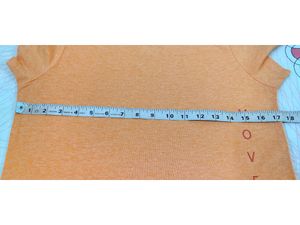 HRX by Hrithik Roshan Orange Tee