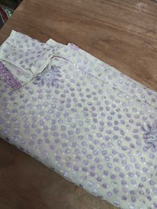 Lovely Lavender Saree