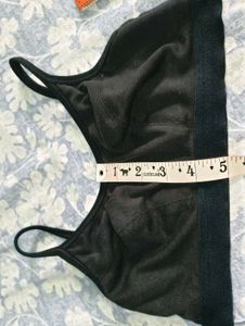 Black Sports Bra