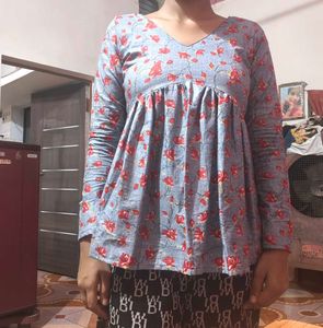 Cotton Trending Short Kurti Stiched For Sale
