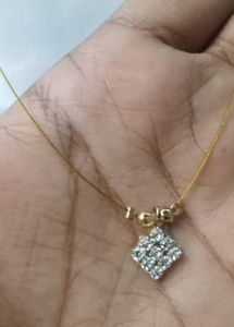 Elegant Stonechain Pendant Necklace