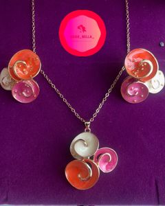 Enamel Jewellery Set