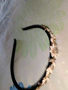 Sparkly Black Headband