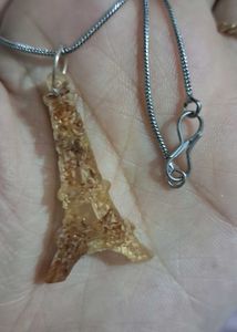 Eiffel Tower resin Jewelry Set | real Flower insid