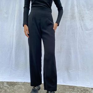 Black Korean Trousers