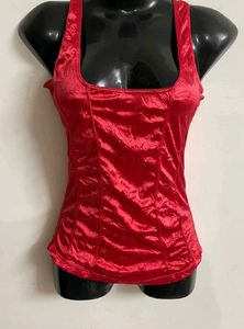 Sexy Satin Corset Top
