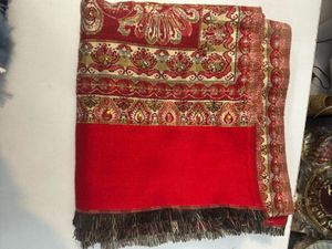 Red Paisley Shawl