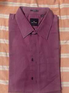 Park Avenue Men's Purple Dress Shirt