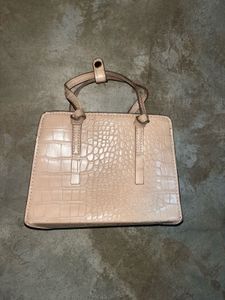 Mango Crocodile-Effect Mini Bag